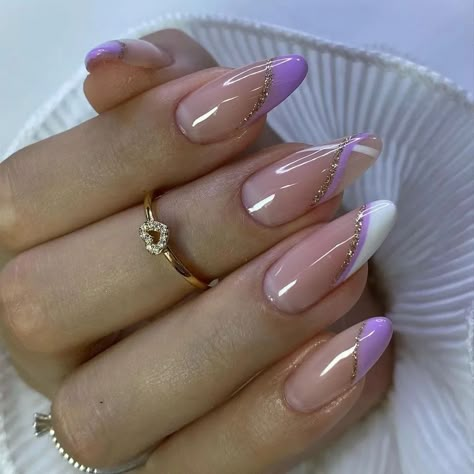 Lilac Nails Design, Burgundy Acrylic Nails, Lilac Nails, Lavender Nails, Nail Swag, Manicure E Pedicure, Purple Nails, Stiletto Nails, Nails Ideas