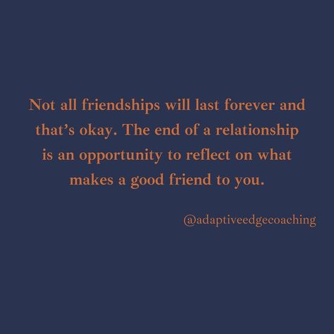 Adaptive Edge Coaching on Instagram: “We have all lost and gained friendships throughout our lives. Mourning a friendship can be difficult, but it’s helpful to remember what…” Lost A Friendship Quotes, End Of A Friendship, Lost Friendship Quotes, Friendship Loss, Lost Friendships, Broken Friendships, Meaningful Friendship Quotes, Fake Friendship Quotes, Lost Friendship