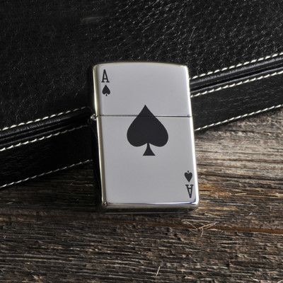 JDS Personalized Gifts Personalized Gift Zippo Aces Lighter Engraved Zippo, Cool Lighters, Gambling Gift, Ace Of Spades, Zippo Lighter, Baby Keepsake, Household Supplies, Groomsman Gifts, Gifts For Men