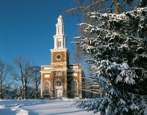 Hamilton College chapel Hamilton College, Sunny Winter, College Campus, 2024 Vision, Survival Guide, Winter Days, Ferry Building San Francisco, Gate, Vision Board