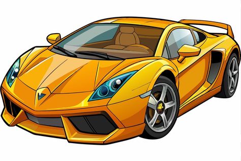 Lamborghini Aventador Car Illustration Car Cartoon, Clipart And Line Art Design, Lamborghini Aventador Car illustration sleek car design with white background. Lamborghini Cartoon, Cartoon Clipart, Line Art Design, Car Illustration, Cityscape Photos, Brooklyn Nets, Tuxedo For Men, Logo Banners, Car Cartoon