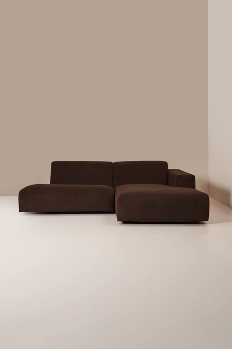 Low Seating Sofa, Olive Sofa, Chocolate Sofa, Low Seating, Pierre Jeanneret, Black Sofa, Brown Sofa, Soho House, Spacious Living