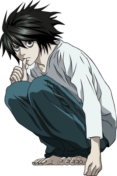 L Wallpaper, L Lawliet, Art Manga, I Love Anime, An Anime, 귀여운 동물, Me Me Me Anime, Main Characters, Anime Character