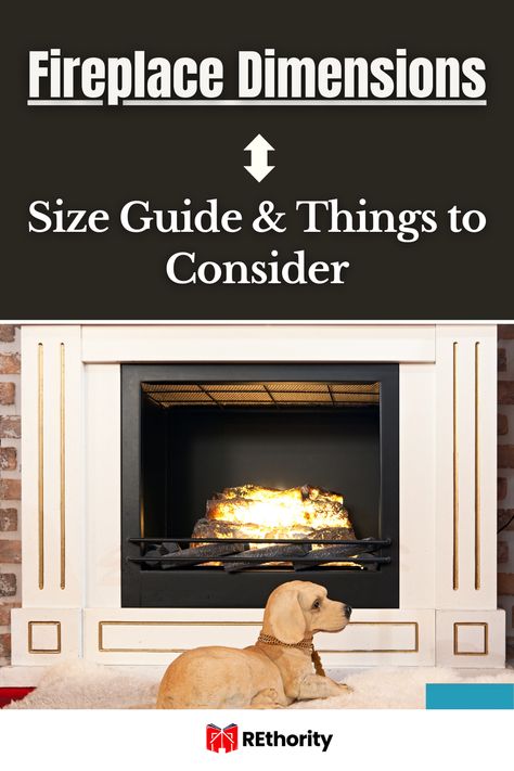 Fireplace Deminsions, Fireplace Surround Dimensions, Standard Fireplace Dimensions, Fireplace Dimensions With Hearth, What Size Mantel For Fireplace, Ventless Fireplace Ideas Living Rooms, Fireplace Size Guide, Fireplace Placement Ideas, Fireplace Height From Floor