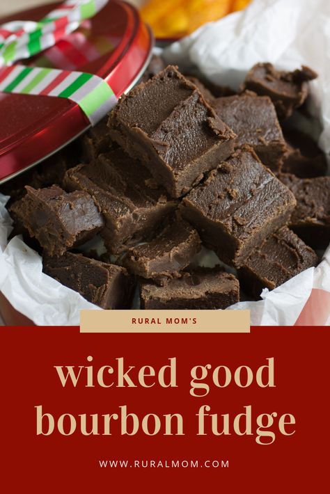 Bourbon Fudge Recipes, Bourbon Recipes Dessert, Booze Fudge, Boozy Fudge Recipes, Boozy Fudge, Bourbon Fudge, Whiskey Fudge, Pecan Fudge, Bourbon Recipes