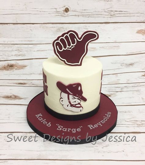 Texas A&m Cake, Ring Dunk, Grad Cake, Nothing Bundt, Nothing Bundt Cakes, Graduation Cakes, Texas A&m, Grooms Cake, Fabulous Foods