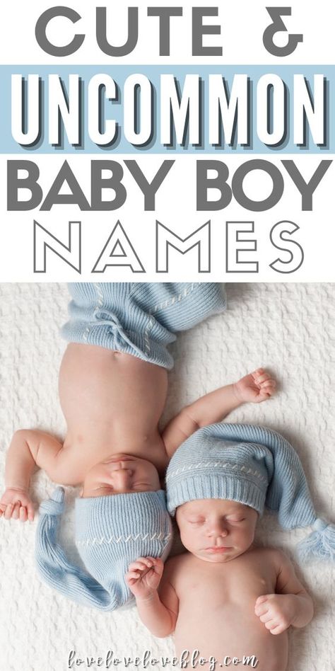 Working on your baby names list? Here are 90 uncommon boy names that are rare, unique, and cool! These simple uncommon boy names are perfect for the first time mom and beyond. And they're the most uncommon boy names this year! Rare Boy Names Unique, Beautiful Names For Boys, Traditional Baby Boy Names, S Boy Names, New Boys Names, Simple Boy Names, Rare Beautiful Names, Boys Names Rare, Unique Names For Boys