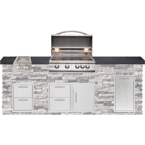 Outdoor Kitchen Kits, Outdoor Island, Grill Island, Natural Gas Grill, Propane Grill, Outdoor Kitchen Island, Ft Island, Granite Countertop, Bar Supplies