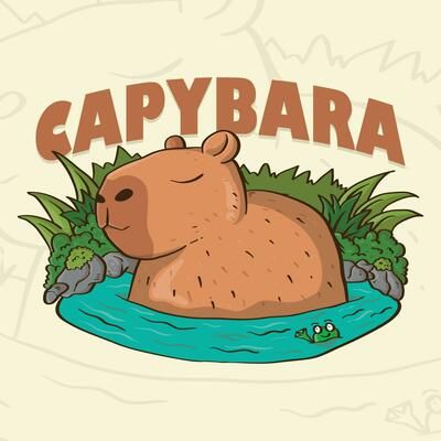 capybara outline vector silhouette 11293908 Vector Art at Vecteezy Water Cartoon, Vector Silhouette, Illustration Cute, Cartoon Illustration, Guinea Pigs, Vector Graphics, Vector Art, Pokemon, I Hope