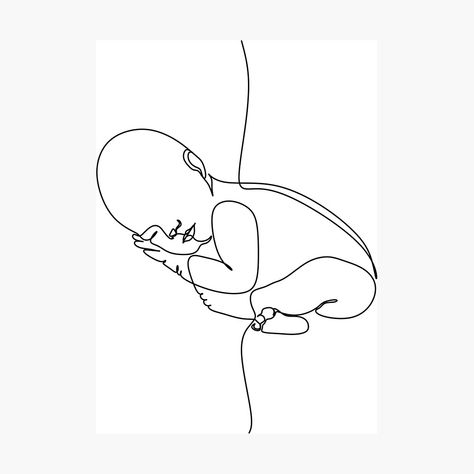 Newborn Line Art, Newborn Drawing, Baby Line Art, Drawing Baby, Twin Flame Art, Name Drawings, Single Line Drawing, Minimalist Drawing, One Line Art