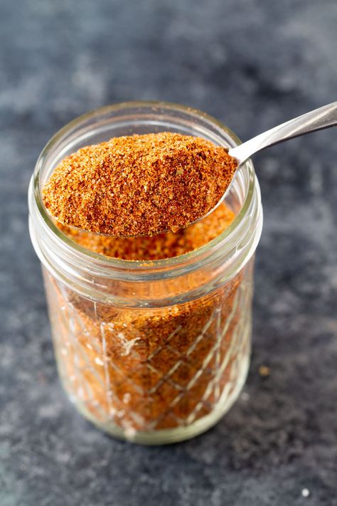 This is our go-to wings dry rub. I keep some pre-made ready for wings at all times whether we air fry them, grill them, or bake them! Dry Rub For Wings, Rub For Wings, Wings Dry Rub, Chicken Wing Rub, Wing Seasoning, Dry Rub Wings, Chicken Wing Seasoning, Air Fryer Recipes Chicken Wings, Bbq Rub Recipe