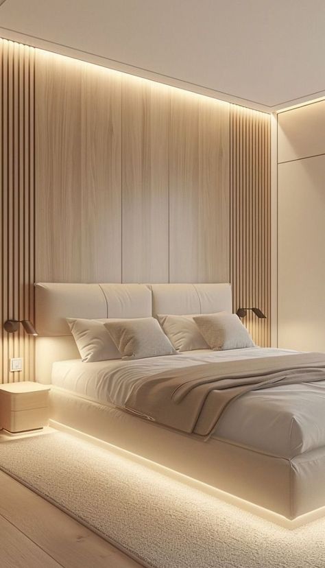 बेडरूम डिजाइन, Modern Minimalist Bedroom, Bedroom Interior Design Luxury, Modern Luxury Bedroom, Luxury Bedroom Master, Bedroom Bed Design, Trendy Bedroom, Bedroom Furniture Design, Bedroom Layouts