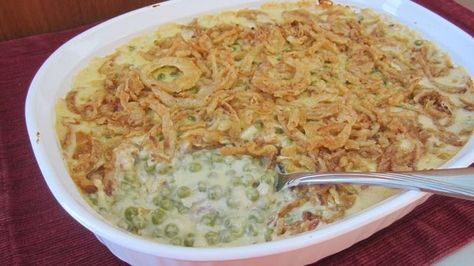 Sweet Pea Casserole, Peas Casserole, Pea Casserole, Casserole Side Dishes, Creamed Peas, Veggie Casserole, Bon Apetit, Vegetable Casserole, Baked Casserole