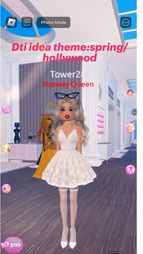 Dti idea for dti players theme:Hollywood/spring Hollywood