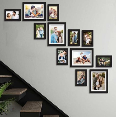 This Frames item by ShyamCraftCo has 206 favorites from Etsy shoppers. Ships from India. Listed on May 21, 2024 Gallery Stairs, Foto Muro Collage, Gallery Wall Staircase, Staircase Wall Decor, Gallery Wall Frame Set, Stair Wall, Family Photo Wall, Wall Frame Set, Rustic Picture Frames