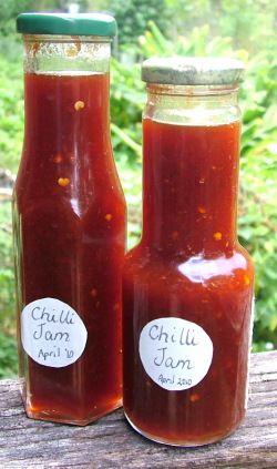 Chilli Jam Chili Jam, Lemon Seasoning, Witches Kitchen, Chilli Jam, Canned Food Storage, Chilli Recipes, Jam And Jelly, Jam Recipe, The Witches