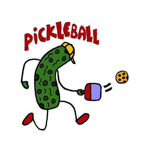 Pickleball Quotes, Cute Pictures To Draw, Pickleball Funny, Playing Pickleball, Punny Cards, Pickleball Gifts, Bocce Ball, Pickle Ball, Painting Rocks