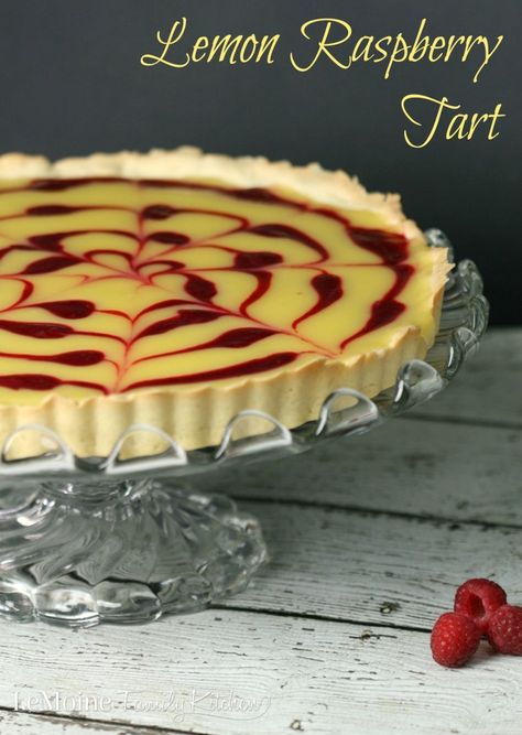 Lemon Raspberry Tart | LeMoine Family Kitchen Sweet raspberries from @driscollsberry are the just the perfect pairing with homemade lemon curd. This tart is the perfect #raspberrydessert recipe! Lemon Raspberry Tart, Summertime Desserts, Homemade Lemon Curd, Raspberry Tart, Raspberry Desserts, Raspberry Tarts, Tart Recipe, Lemon Tart, Lemon Raspberry