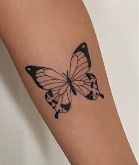 Cow Butterfly Tattoo, Cow Print Tattoo, Cow Print Butterfly, Tattoo Reference, Print Butterfly, Henna Designs Hand, Tattoo Inspo, Tattoo Idea, Butterfly Tattoo