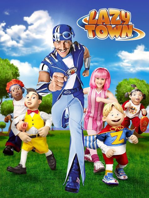 LazyTown #lazytown #sportacus #stephanie #sportastephanie #pinky #pinkgirl #magnússcheving #juliannarosemauriello #nickelodeon #nickjr #2000s #2000snostalgia #early2000s #early2000snostalgia Kids Tv Shows 2000, Shows From The 2000s, Early 2000s Kids Shows, 2000 Kids Shows, Cartoon Network Viejo, 2000s Kids Shows, Early 2000s Cartoons, Old Kids Shows, 2000s Shows