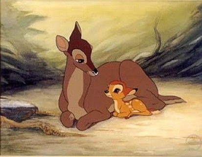 Bambi and His Mom | Bambi and his courageous mom. Bambi Mom, Bambi Mother, Bambi Film, Films Disney, Movies Family, Disney Mignon, Elephant Cartoon, Bambi Art, Disney Movies To Watch