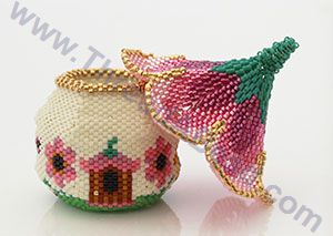 Seed Bead Ornaments Free Pattern, Seed Bead 3d Patterns, 3d Bead Patterns, 3d Seed Bead Patterns, 3d Beading Patterns Free, 3d Seed Bead Patterns Free, Beaded Boxes Pattern Free, 3d Beads Pattern, Seed Bead Projects Ideas