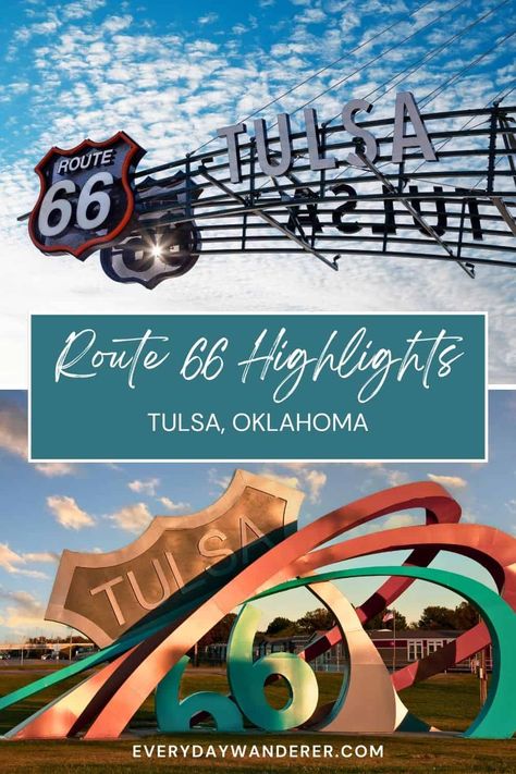 Rt 66 Road Trip, Route 66 Oklahoma, International Travel Essentials, Oklahoma Travel, Zen Life, Route 66 Road Trip, Us Road Trip, Tulsa Oklahoma, Family Road Trips