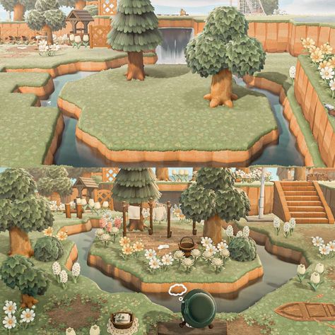 Animal Crossing Island Ideas, Cottagecore Ideas, Cottagecore Animal Crossing, Acnh Cottagecore, Ac New Leaf, Animal Crossing Funny, Animal Crossing Guide, Animal Crossing Wild World, Island Theme