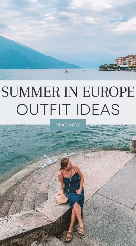 Italy Packing List Summer, Europe Packing List Summer, Outfits For Italy Summer, Summer In Europe Outfits, Italy In The Summer, Europe In The Summer, Italy Outfit Ideas, European Vacation Outfits, Europe Outfits Summer