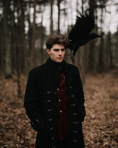 Modern Victorian Fashion Men, Mens Gothic Fashion, Alt Boy Aesthetic, Gothic Fashion Men, Moda Steampunk, Male Witch, Gothic Men, Aesthetic Outfits Men, Regulus Black