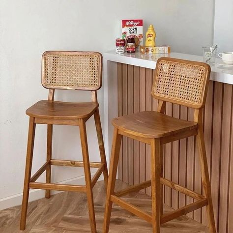 Kursi bar kayu jati perhutani #kursicafe #kursibar #kursikafejati Kursi Bar Cafe, Japandi Chairs, Cafe Industrial, Resto Bar, Modern Wood Furniture, Kursi Cafe, Kursi Bar, Cafe Furniture, Japandi Interior