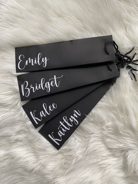 Bachelorette Winery, Personalized Wine Bag, Gifts Luxury, Bridesmaid Proposals, Wine Bags, Wine Gift Bag, Custom Signage, Bridesmaid Proposal Gifts, Personalized Bridesmaid Gifts