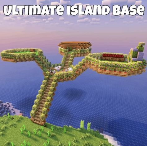 Islands Roblox Ideas, Roblox Islands Build Ideas, Minecraft Dumpster, Roblox Islands, Mc Builds, Animal Jam, Roblox Ideas, Building Designs, Island House