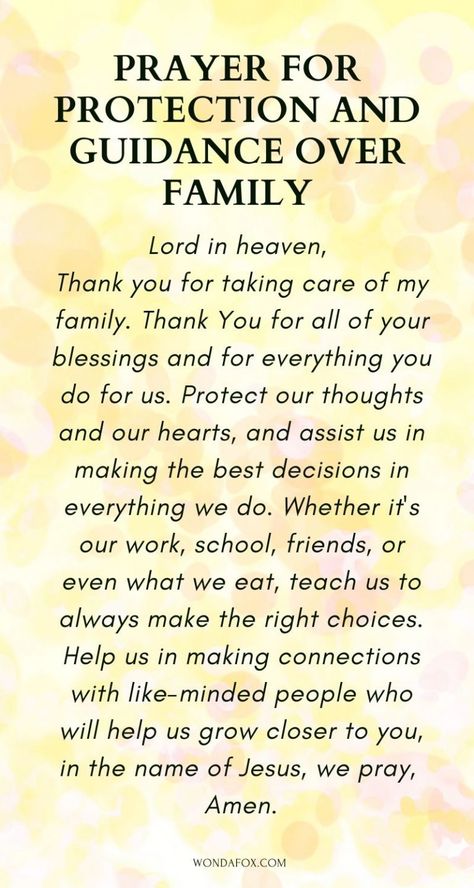 5 Prayers For Your Family - Wondafox Prayers For Protection Over My Family, Family Prayers For Blessings, Prayer For A New Week, Prayers For Your Family, Prayers For My Family, Prayer For Financial Breakthrough, Prayers For Family Protection, Prayers For Family, Intercessory Prayer