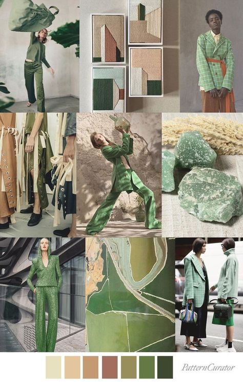 Sketchbook Presentation, Green Color Trends, Style Vert, Pinterest Trends, Fashion Trend Forecast, Trend Forecast, Color Forecasting, Color Trends Fashion, Fashion Forecasting