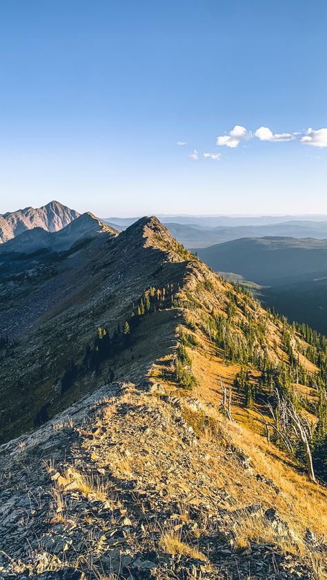 Unnamed ridge scramble in the Swan Range Montana- ThorGift.com - If you like it please buy some from ThorGift.com Montana Aesthetic Wallpaper, Montana Aesthetic, Montana Photography, Montana Hiking, Crans Montana, Montana Mountains, Montana Travel, Big Sky Montana, Backpacking Adventure