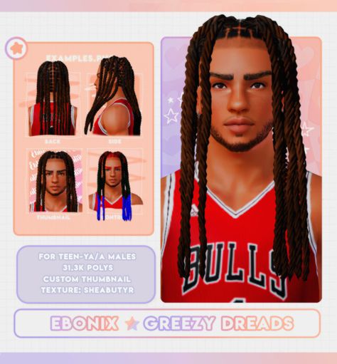 Sims 4 Cc Black Male Eyes, Black Male Maxis Match Cc, Sims 4 Cc Male Hair Braids, Sims 4 Male Braids, Sims 4 Dreads Cc Male, Dreads Sims 4 Cc, Sims 4 Black Male Hair, Sims 4 Dreads Cc, Sims 4 Dreads