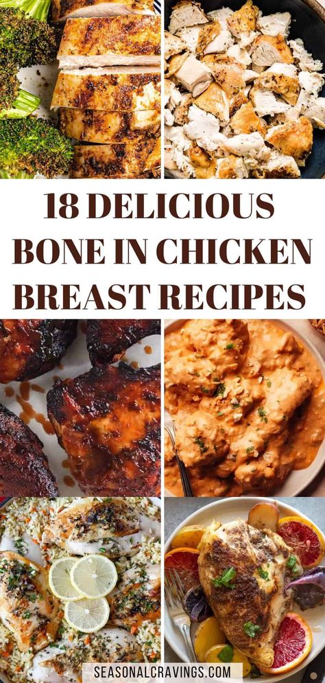 Chicken With Skin On Recipes, Split Chicken Breast Recipes Bone In Slow Cooker, Chicken On The Bone Recipe, Oven Roasted Chicken Breast Bone In, Chicken Breast With Rib Meat Recipes, Chicken Bone In Recipes, Bone In Chicken Recipes For Dinner, Chicken Breast Recipes Bone In, Bone In Chicken Breast Recipes Baked