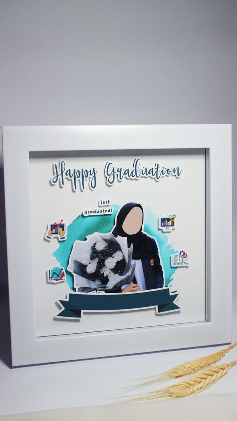 Kado Hari Guru, Pop Up Frame, 3d Crafts, B R Ambedkar, Frame 3d, 3d Frames, Birthday Card Craft, Paper Background Design, Year Book