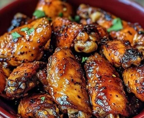 Easy Chicken Seasoning, Jerk Chicken Wings Recipe, Dreamsicle Salad Recipe, Smothered Potatoes, Marinated Wings, Honey Garlic Ribs, Chili Cheese Dog Casserole, Honey Baked Chicken, Hot Chicken Recipe