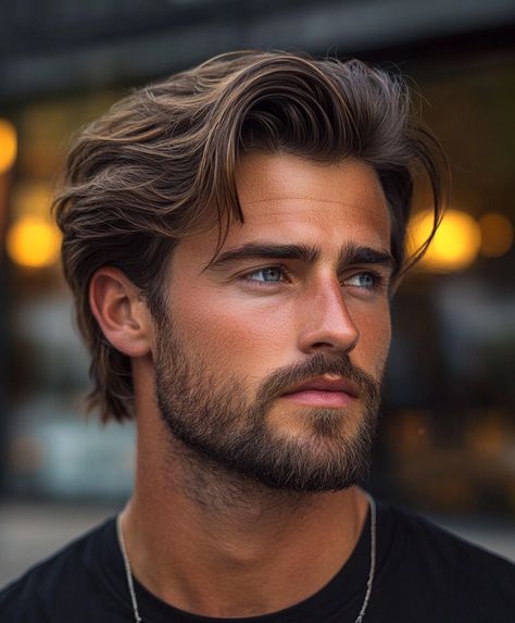 Discover 28 Trendsetting Long Hair with Undercut for Men Hairstyles and Taper Fades Feminine Men Hairstyles, Long Short Hair Men, Pushed Back Long Hair Men, Medium Long Mens Haircut, Tapered Fade Men, Grown Out Hair Men, Long Hair With Fade, Men’s Haircut Long, Flow Men’s Hairstyle