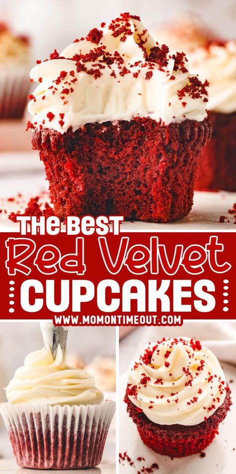 Ermine Frosting, Red Velvet Cupcakes Recipe, Vanilla Bean Frosting, Vanilla Cream Cheese Frosting, Cupcakes With Cream Cheese Frosting, Cupcake Wars, Homemade Buttermilk, Velvet Cream, Rich Desserts