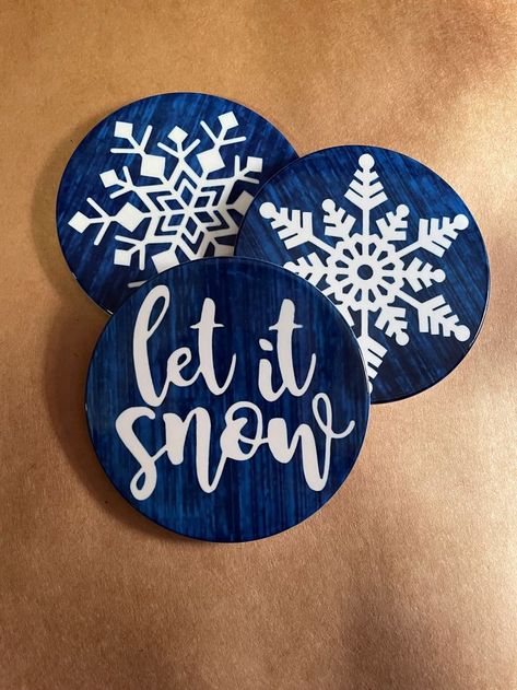 Fall Coasters Diy, Christmas Coasters Cricut, Coaster Cricut, Cricut Coaster Ideas, Christmas Coasters Diy, Diy Christmas Coasters, Cricut Coaster Ideas Infusible Ink, Paintedchristmas Coasters, Infusible Ink Coasters Svg