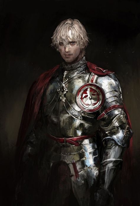 Dnd Gauntlet Art, Knight Digital Art, Medieval Character Design, Heroic Fantasy, Knight Art, Human Male, Concept Artist, Dungeons And Dragons Characters, Fantasy Male