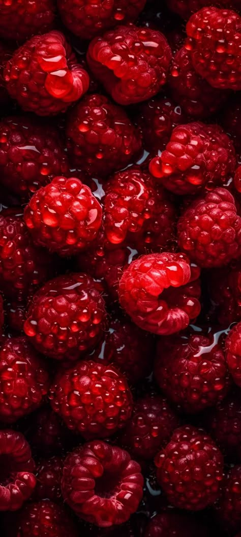 Raspberry Red Aesthetic, Red Berries Aesthetic, Image Aesthetic Rouge, Red Fruits Aesthetic, Rasberry Aestethic Fruit, Red Passion Aesthetic, Fruits Photography Creative, Fruit Astethic, Red Fruit Aesthetic