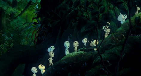 Discord Banner Gif Studio Ghibli, Princess Mononoke Landscape, Aesthetic Wallpaper Computer Gif, Wallpaper Gif Pc Ghibli, Aesthetic Studio Ghibli Wallpaper Desktop, Princess Mononoke Gif, Computer Wallpaper Gif, Desktop Wallpaper Gif, Studio Ghibli Gif