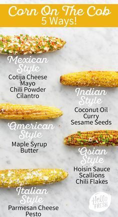 Corn On The Cob Recipes, Make Corn On The Cob, Cob Recipes, How To Make Corn, Corn Dishes, Corn On The Cob, Corn Recipes, Grilled Corn, Idee Pasto Sano