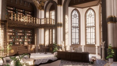 Office Library 🔅 Available on Acon3D website! Link in bio! #office #visualization #rendering #fantasy #conceptart Fantasy Office, European Office, Classic European Style, Comic Background, Instagram Office, Office Library, 3d Visualization, Website Link, European Style