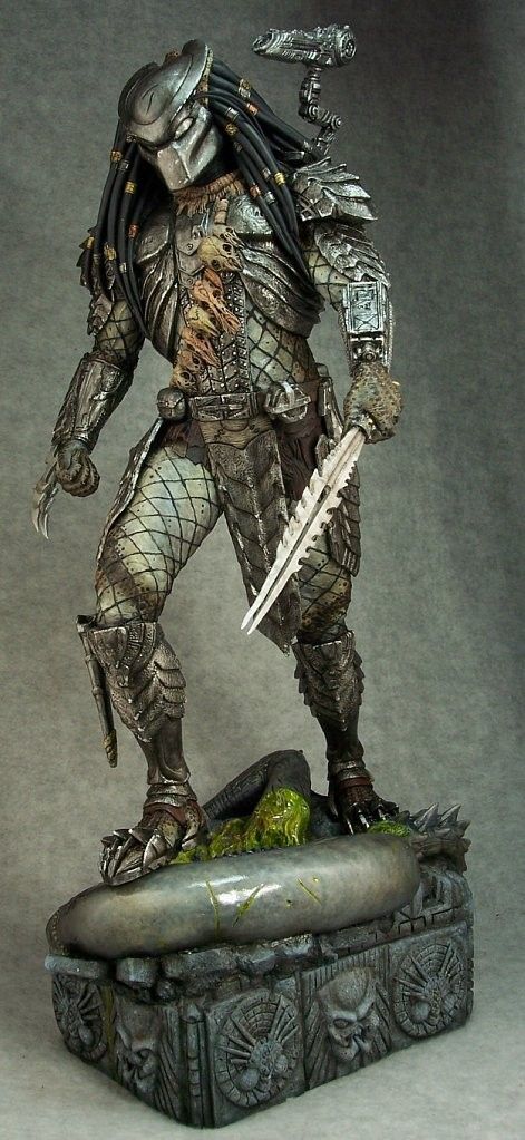 Predator Yautja, Alien Predator, Alien Vs Predator, Alien Vs, Terminator, Samurai Gear, Model Kit, Aliens, The Creation