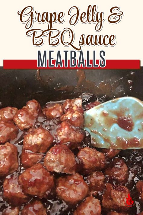 Pin for grape jelly and BBQ meatballs Jelly And Bbq Meatballs, Grape Jelly Bbq Meatballs, Jelly Bbq Meatballs, Bbq Grape Jelly Meatballs, Make Bbq Sauce, Jelly Meatballs, Grape Jelly Meatballs, Bbq Meatballs, Meatball Recipes Easy